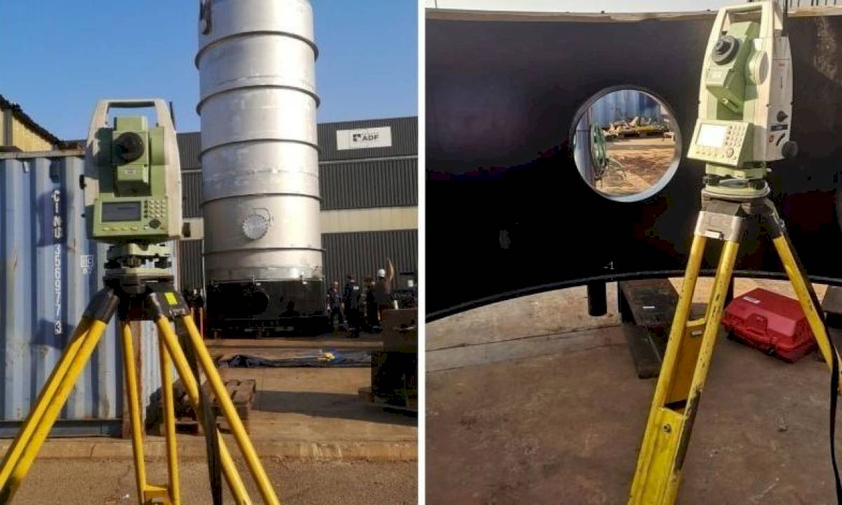 Assistance topométrique – ballon process en site pétrochimique