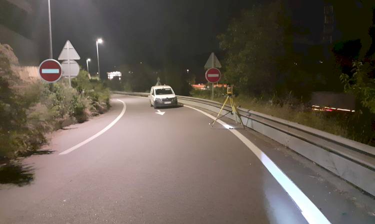 Intervention de nuit sur l'A8 : Geo Experts pour la ville d'Aix en Provence