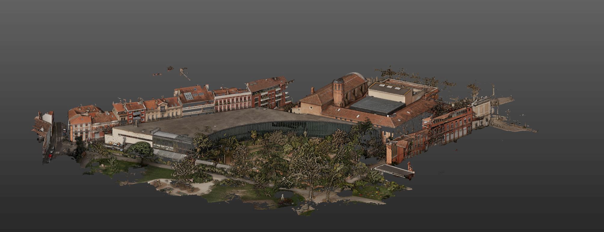 Nuage de points du Museum d’Histoires Naturelles de Toulouse